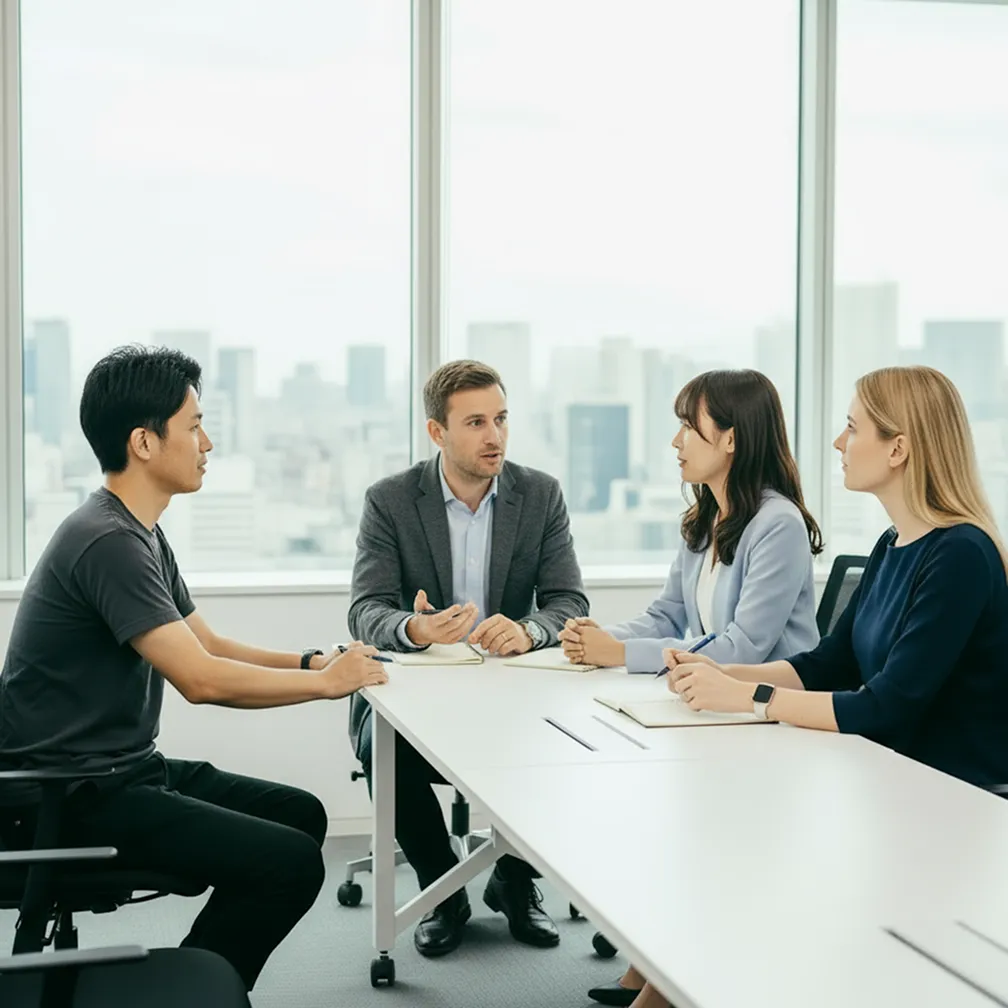 研修コンサルタントのビジネスイメージ